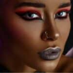 Esempio di makeup total neon