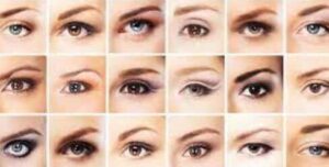 varie immagini su trucco correttivo occhi